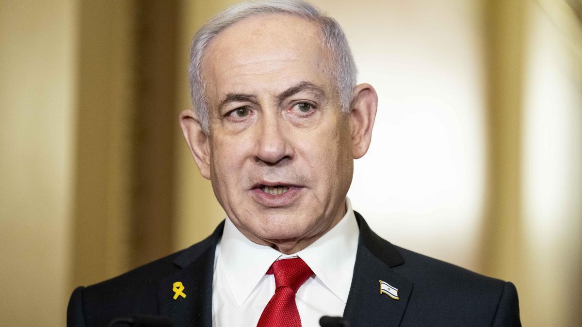 El primer ministro israelí, Benjamín Netanyahu