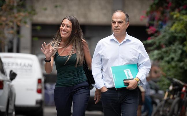 Los dirigentes de Junts Turull y Nogueras, en una imagen de archivo.
