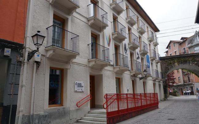 Joxepa Antoni Aranberri anitzenea, Lau Haizetara elkartearen egoitza