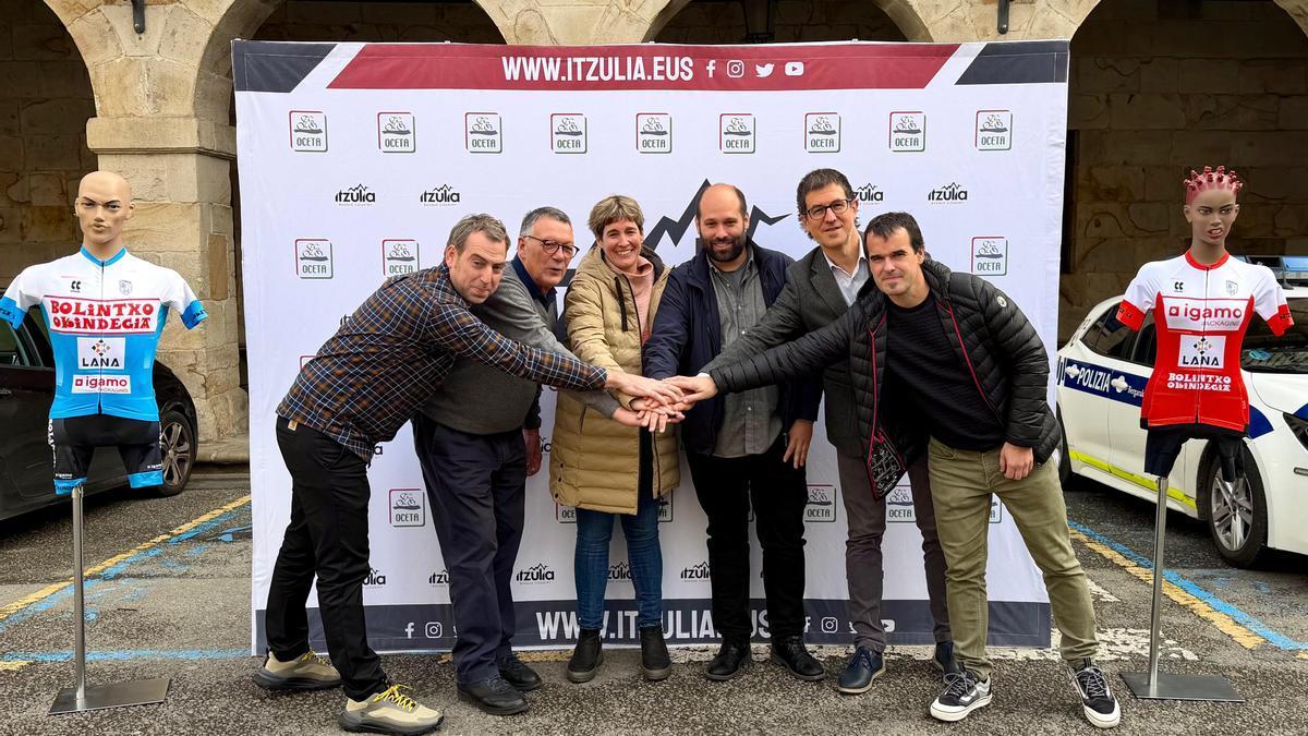Presentación este martes en Bergara de la etapa final de la Itzulia 2026