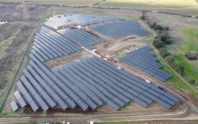 Planta fotovoltaica de Iberdrola en Italia.