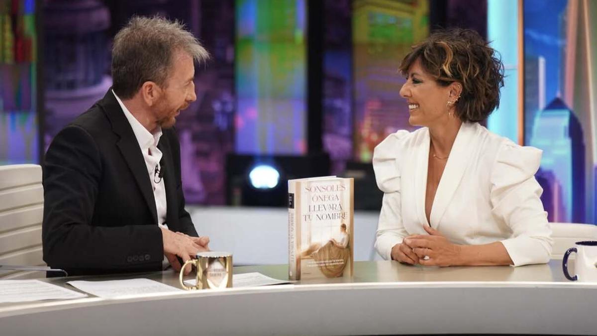 Pablo Motos y Sonsoles Ónega, el pasado martes en 'El Hormiguero'