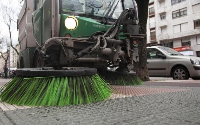 reportaje de limpieza de vitoria