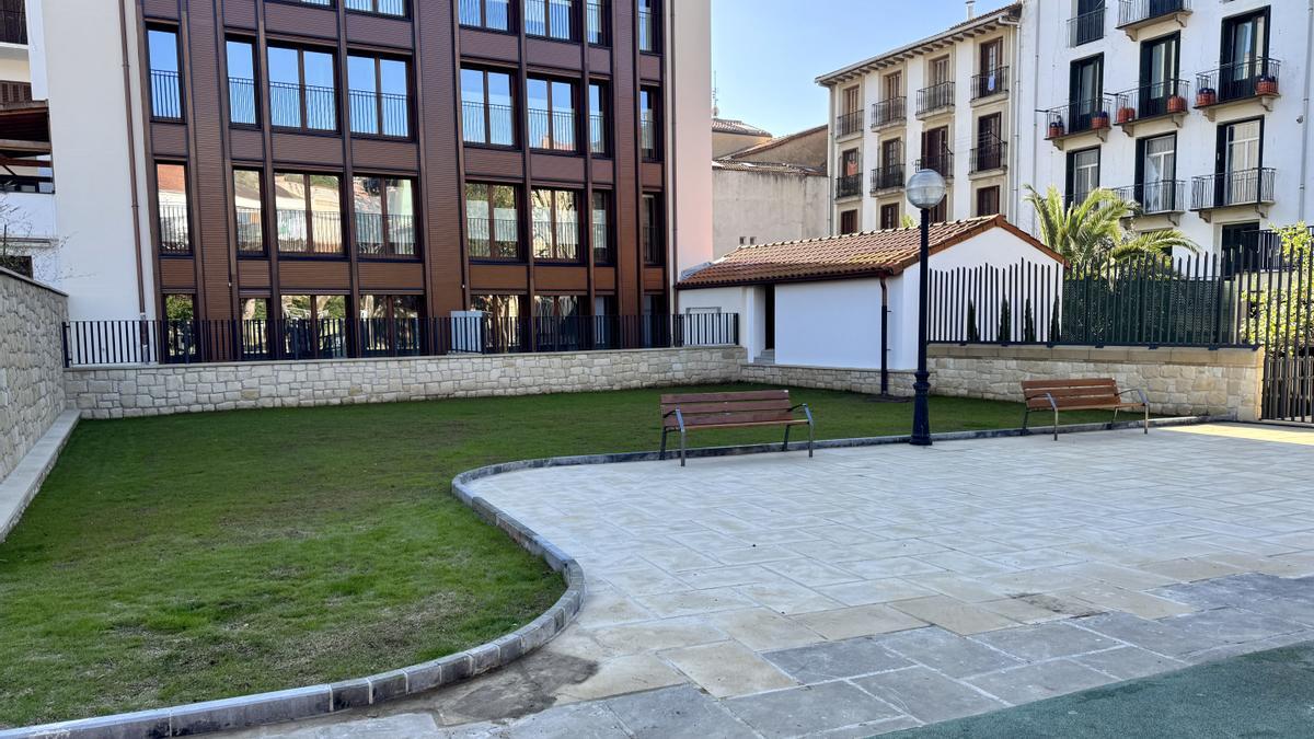 Ampliación del parque de Torre Luzea en Zarautz.
