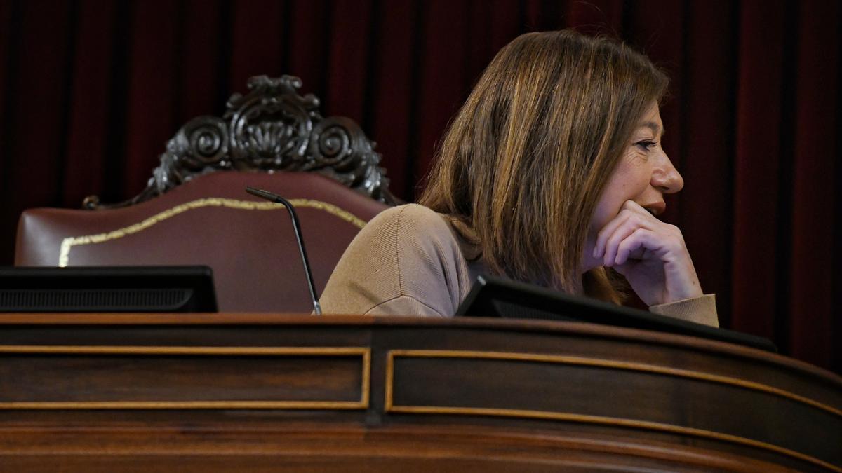 La presidenta del Congreso de los Diputados, Francina Armengol