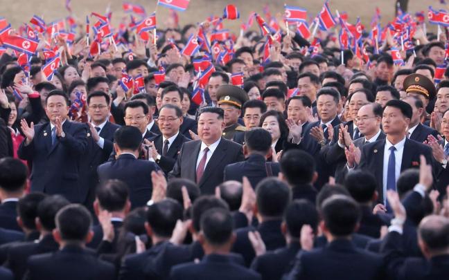 Kim Jong Un es reelegido como presidente de Asuntos Estatales, órgano supremo de Corea del Norte
