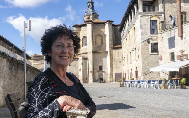 Laura Irigaray presidenta de la asociación Lagungarri