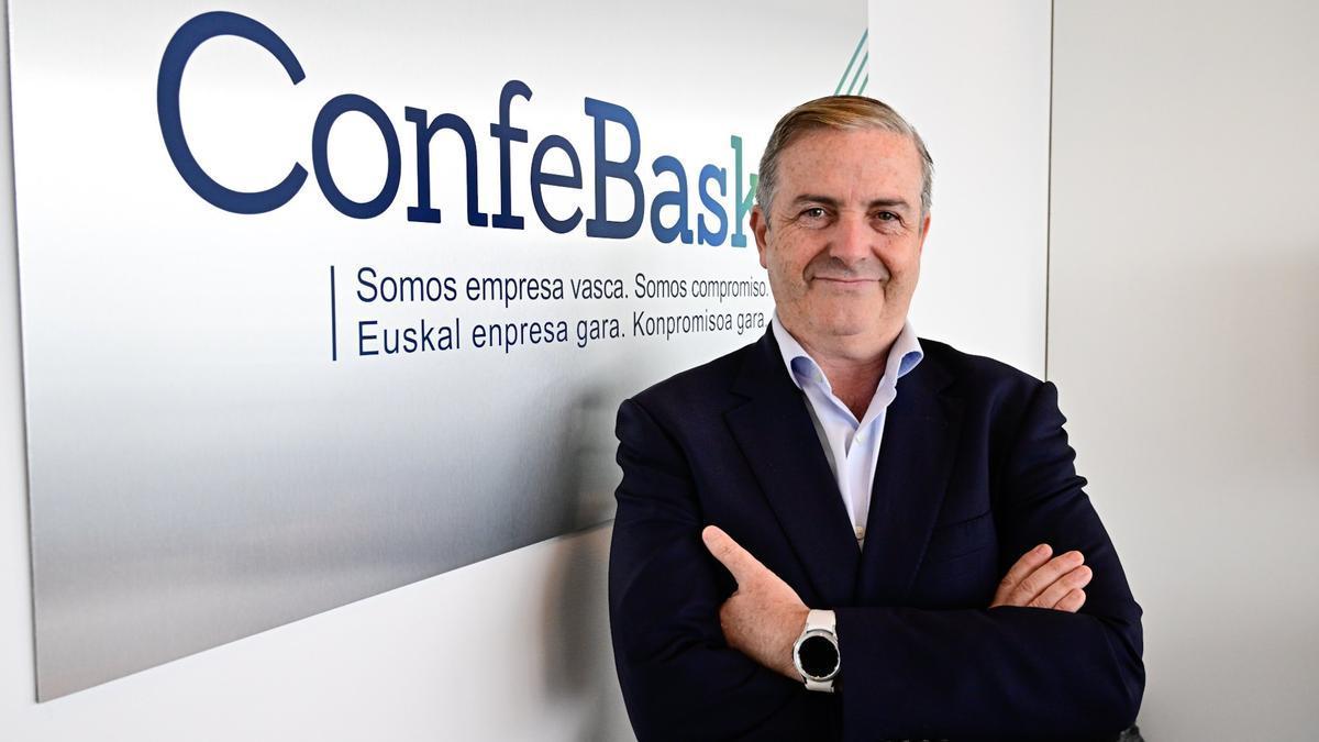 Carlos Pereda, responsable de Formación, Talento y Empleo de Confebask.