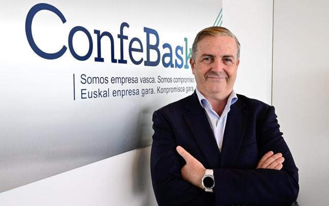 Carlos Pereda, responsable de Formación, Talento y Empleo de Confebask.