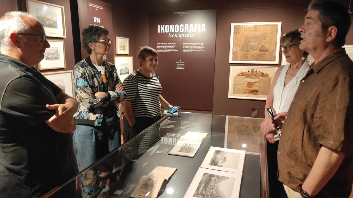 Presentación de la exposición en el Museo Zumalakarregi
