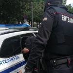 Un dispositivo de la Ertzaintza.