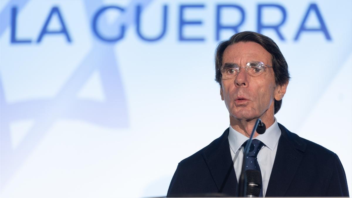 El expresidente del Gobierno español José María Aznar.