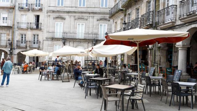 Una terraza de un bar