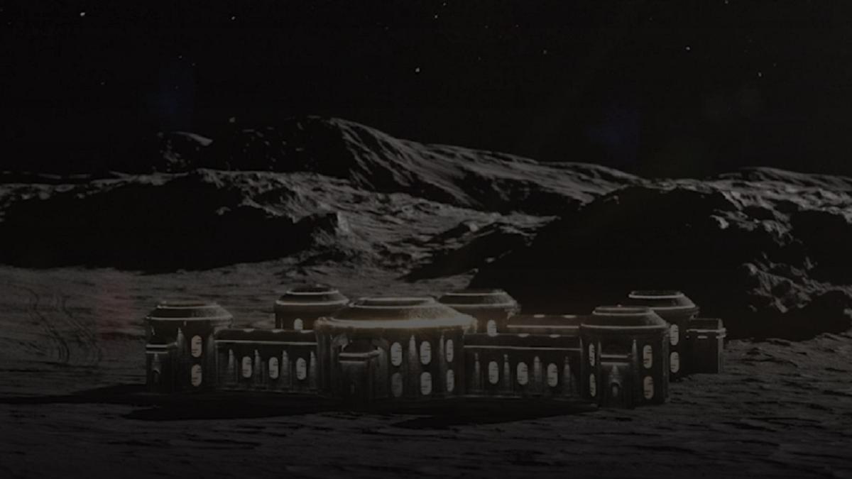 Una imagen de cómo quedaría el hotel en la Luna.