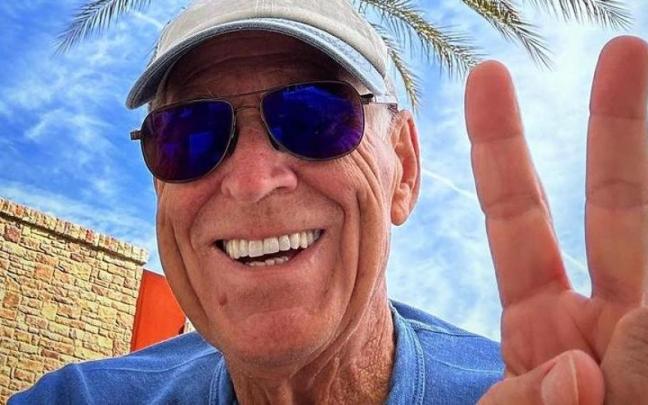 El cantante estadounidense Jimmy Buffett.