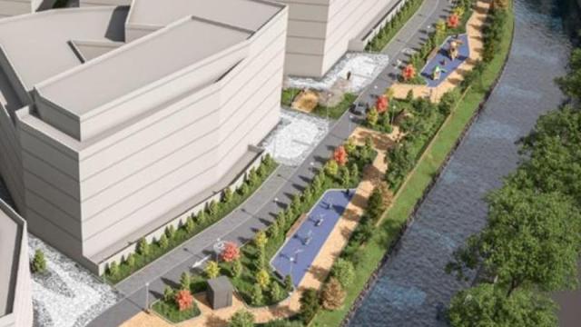 Infografía del futuro ámbito de Korrokoitz.