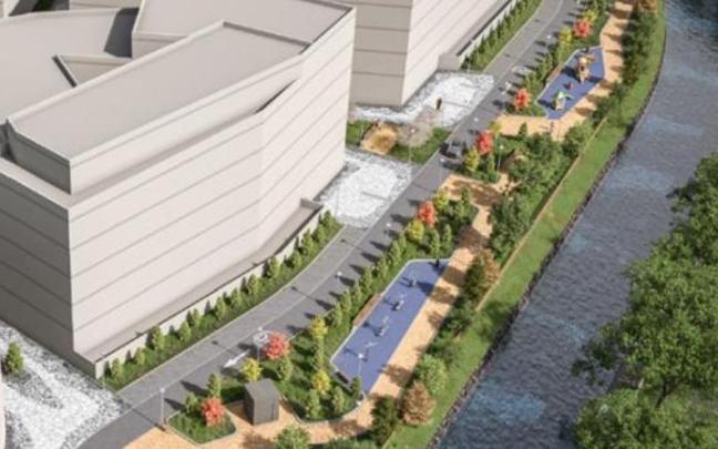 Infografía del futuro ámbito de Korrokoitz.