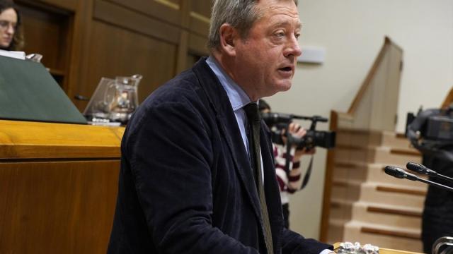 El consejero de Seguridad, Bingen Zupiria.