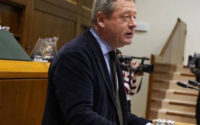 El consejero de Seguridad, Bingen Zupiria.