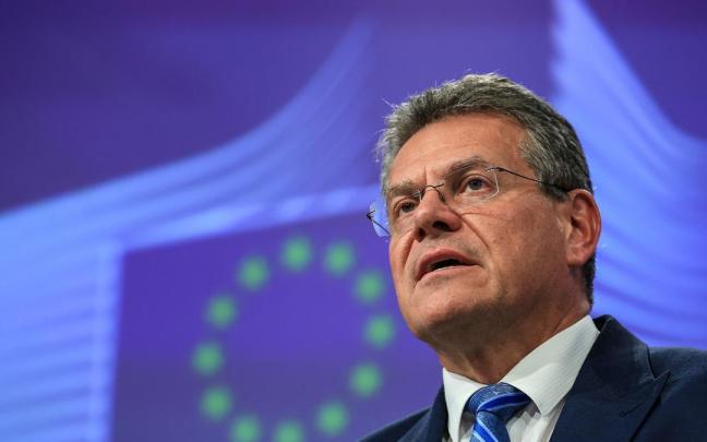 El comisario de Comercio y Seguridad Económica, Maros Sefcovic / EP El comisario de Comercio y Seguridad Económica, Maros Sefcovic