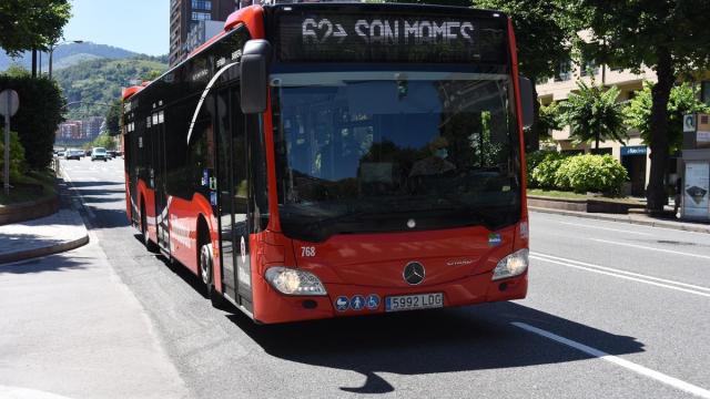 Imagen de un autobús de la línea 62 en Bilbao / AYUNTAMIENTO DE BILBAO Imagen de un autobús de la línea 62 en Bilbao