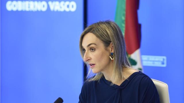 La portavoz del Gobierno vasco y consejera de Autogobierno, Maria Ubarretxena, este martes