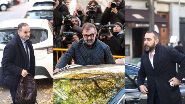 José Luis Ábalos, Koldo García y Víctor de Aldama