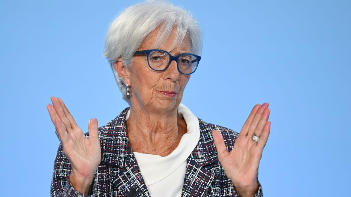 La presidenta del Banco Central Europeo, Christine Lagarde.