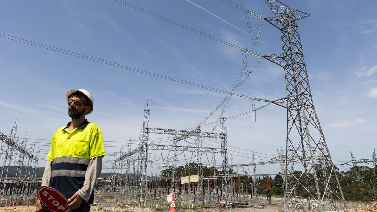 Obras de interconexión de redes en Euskadi.