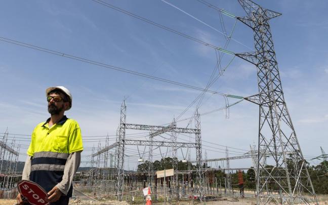 Obras de interconexión de redes en Euskadi.