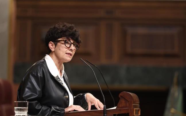 La portavoz del PNV en el Congreso, Maribel Vaquero, en una intervención reciente.
