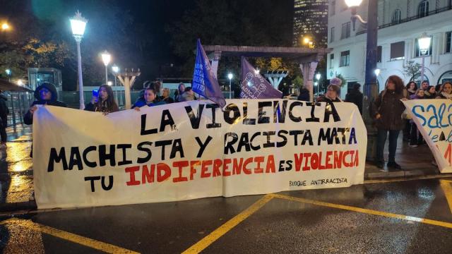 Concentración contra la violencia machista