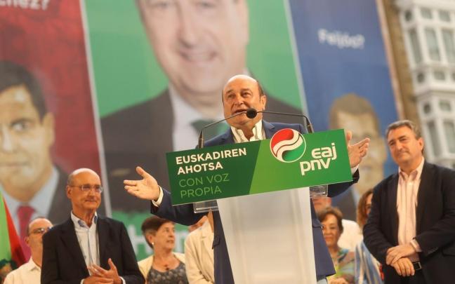 El presidente del EBB del PNV, Andoni Ortuzar