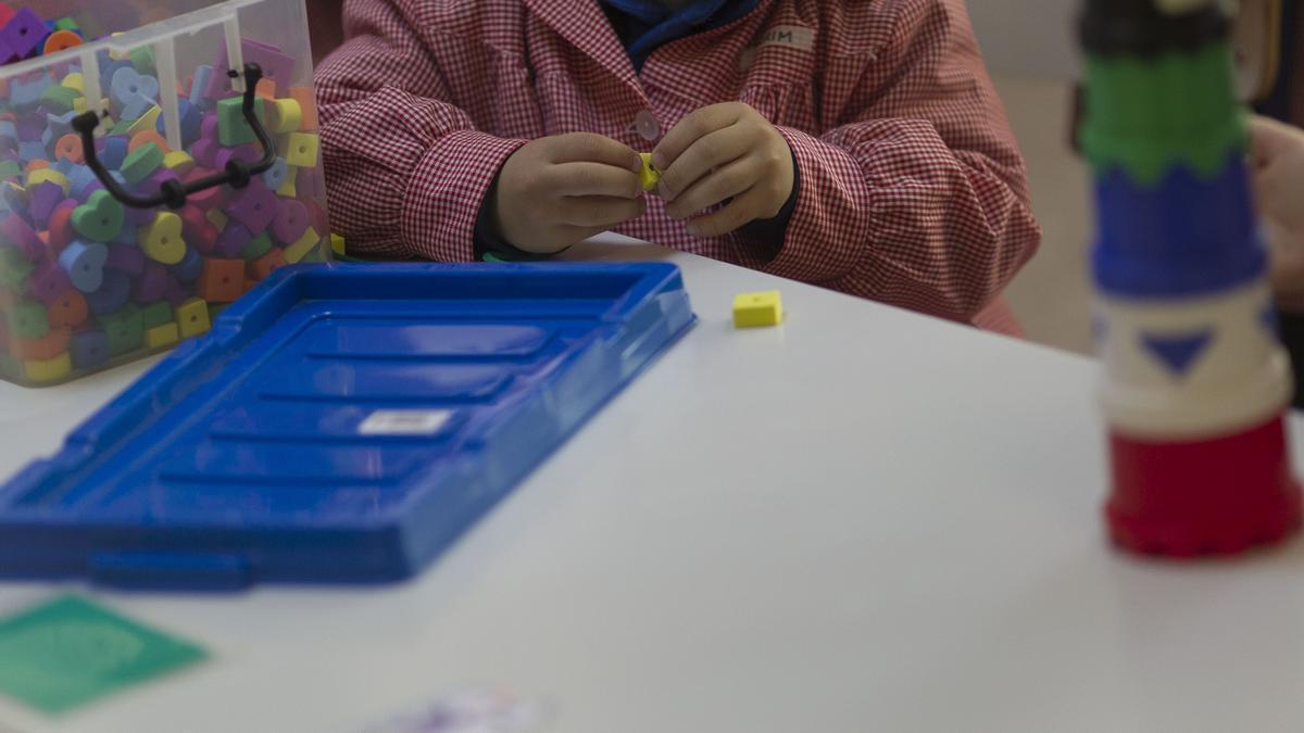 Imagen de archivo de una escuela infantil.