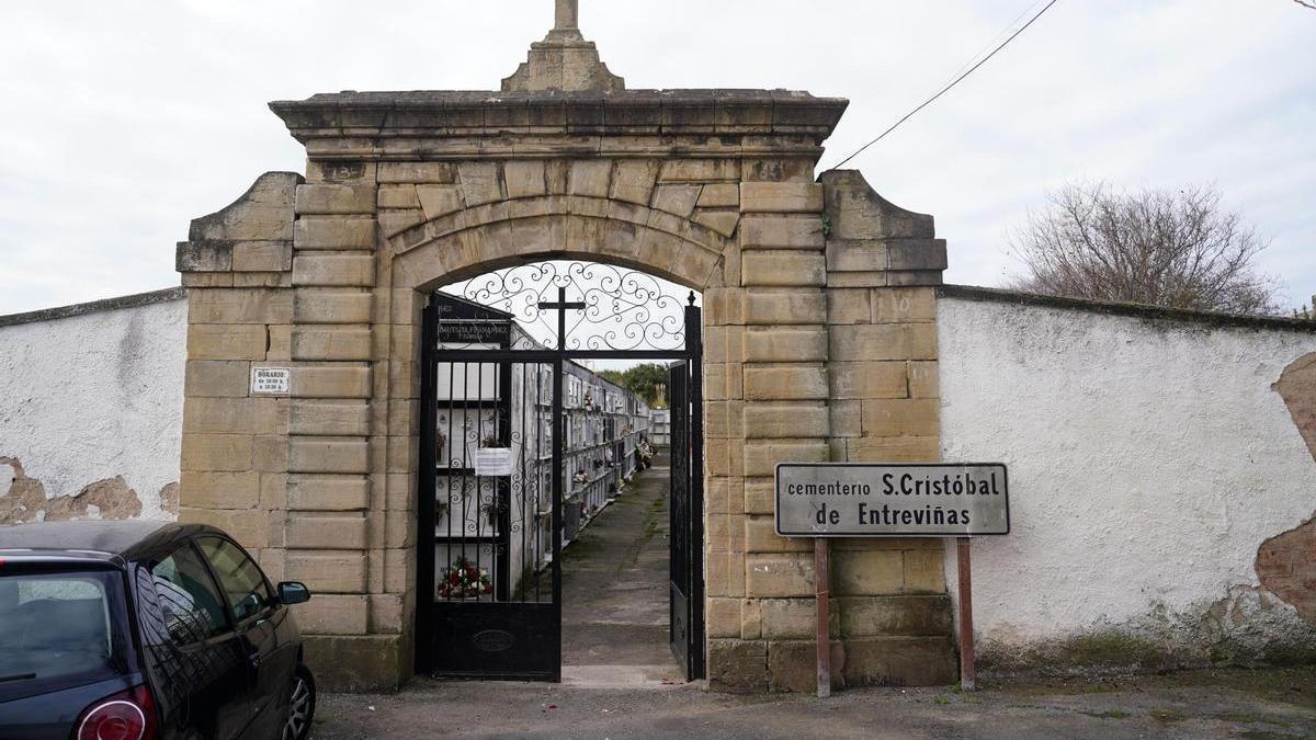 Cementerio de La Carriona, en Avilés.