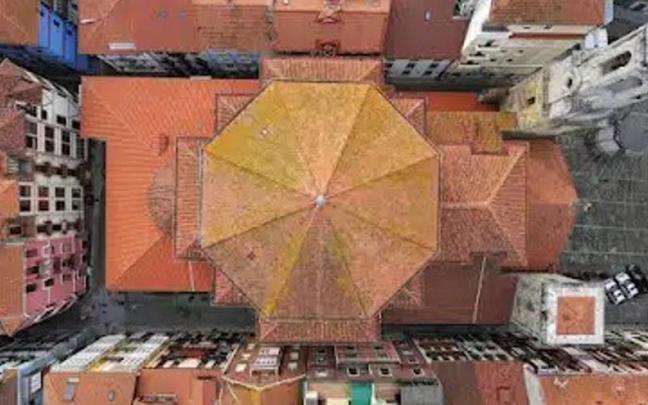 Tejado de Santa María de Bermeo