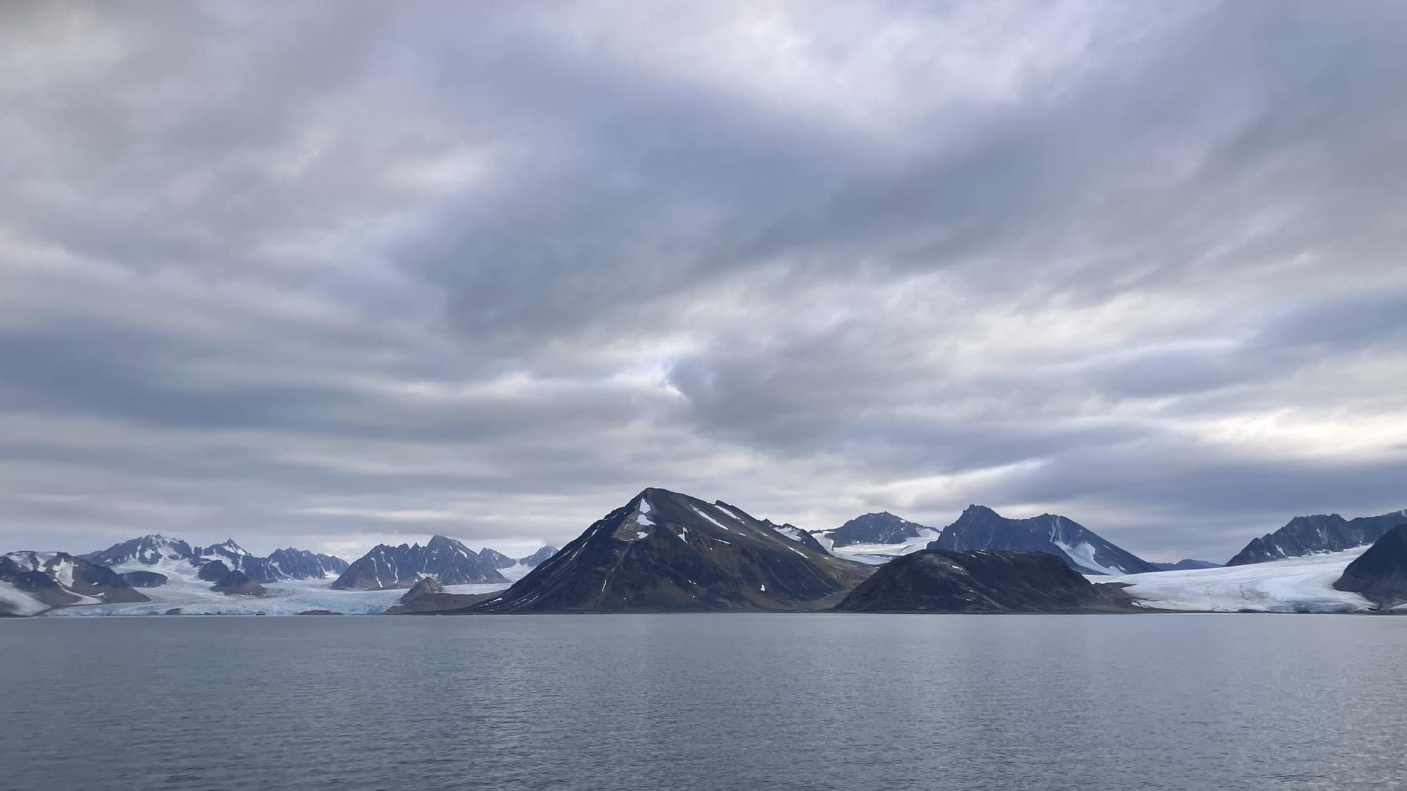 Foto tomada durante la expedición por el Ártico.