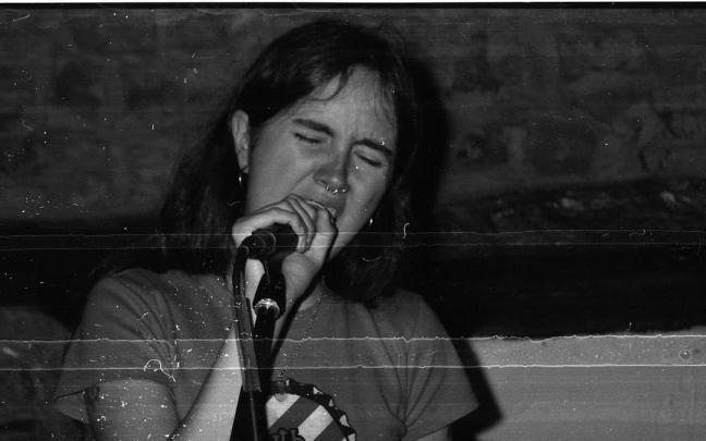 La cantante y guitarrista Elene Uribarri.