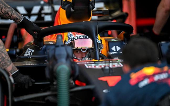 Max Verstappen, durante las rondas de clasificación en Mónaco