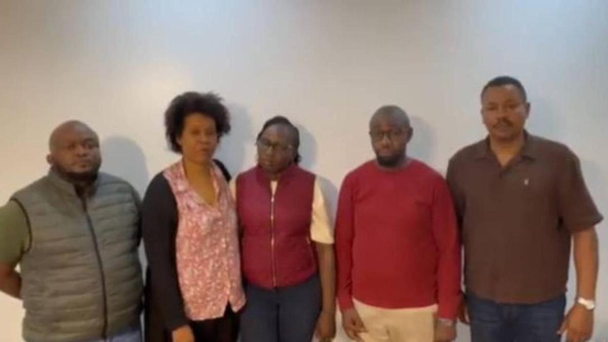 Maria Sarungi Tsehai después de ser liberada