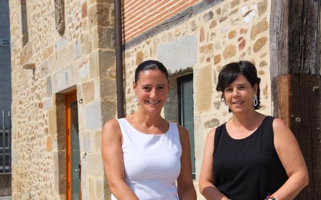 Mireia Elkoroiribe y Paule Sánchez