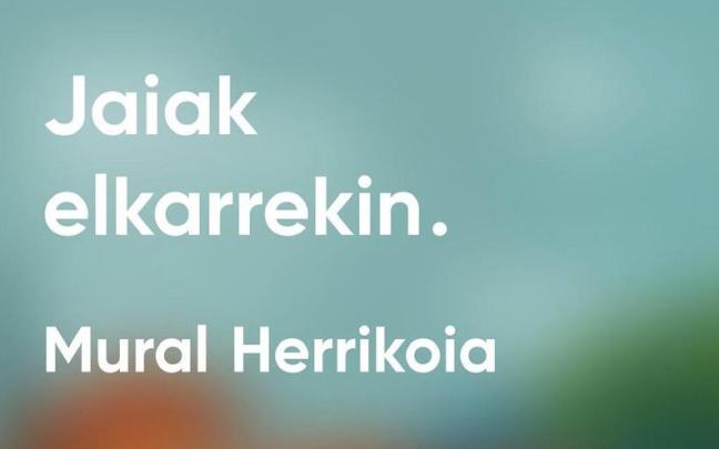 Ostiraleko ekimenerako Guztion Alardeak prestatu duen kartela. / N.G. Ostiraleko ekimenerako Guztion Alardeak prestatu duen kartela.