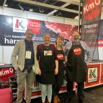 Javi Pagaldai, Sonia Bastías, Maria Zamudio y José Pablo Larrea, de Baserria Km0.