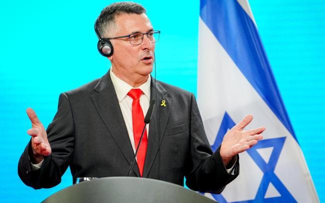 Ministro de Exteriores israelí, Gideon Saar.