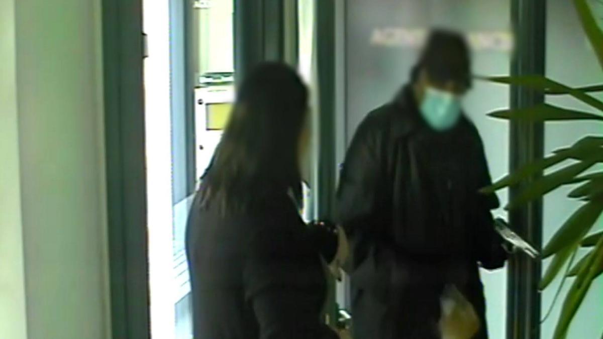 Imagen de uno de los atracos.