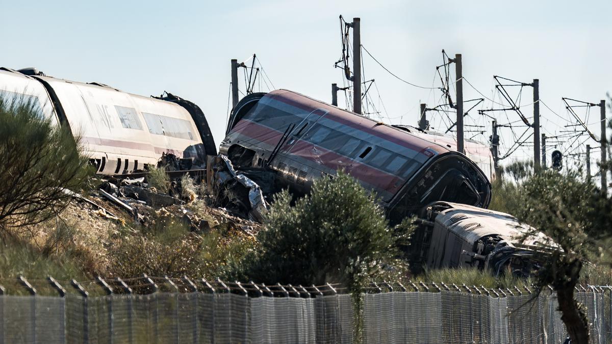 En imágenes: El día después del accidente de Urda