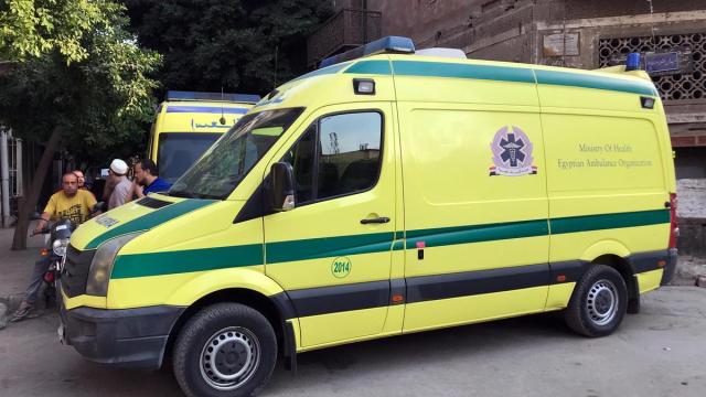 Una ambulancia en El Cairo