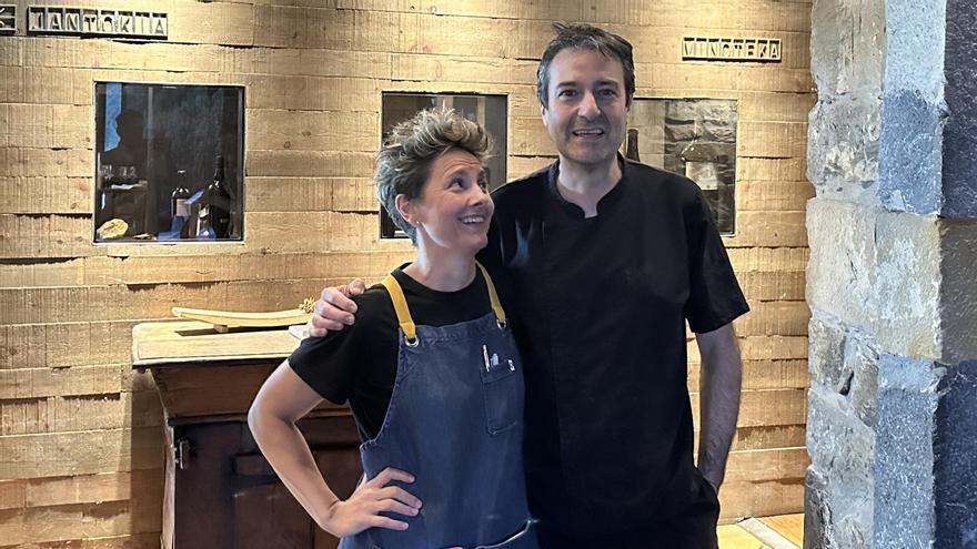 Maider Larrañaga e Igor Ezpeleta.