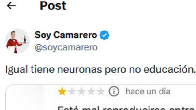 El comienzo del post.