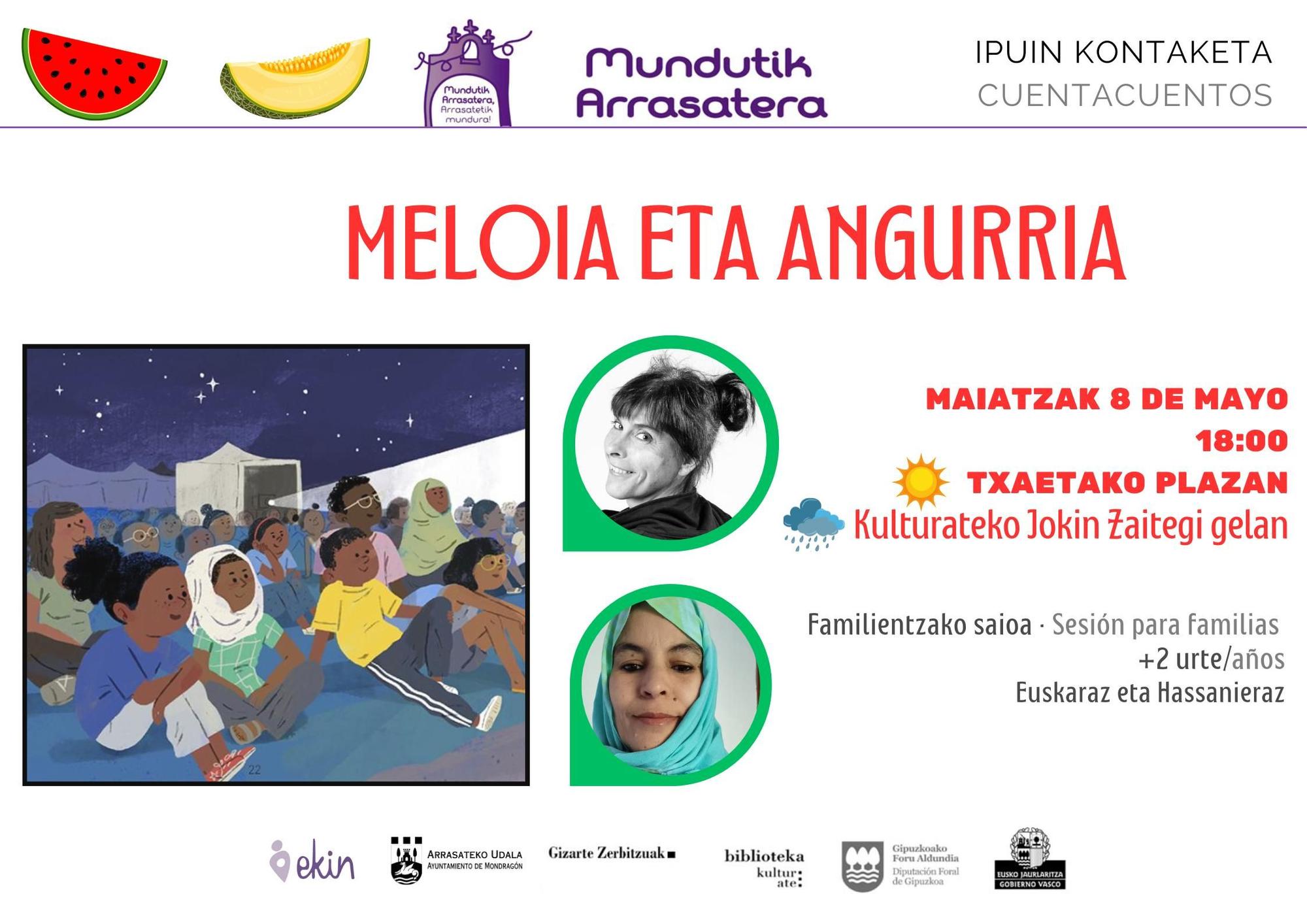 La sesión está dirigida a niñas y niños de más de dos años y sus familias.